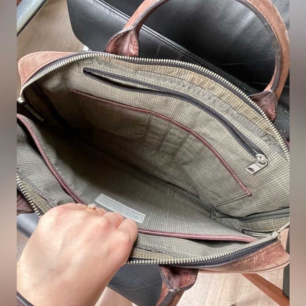 Jack Spade slim briefcase - NEEDS REPAIR - Picture 11 of 15
